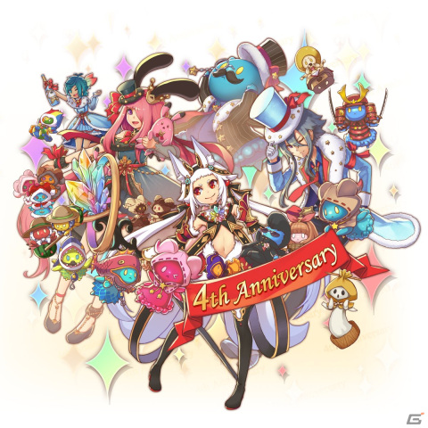 「アルケミアストーリー」最大280連無料ガチャなど4周年記念イベントが開催！二刀流の新3次職も実装の画像1
