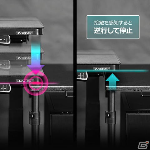 “寝る、立つ、座る。”三大ゲーム姿勢をフルカバーする電動スーパーゲーミングデスクが登場！の画像14