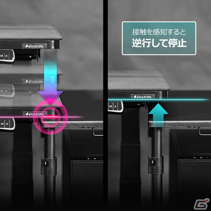 “寝る、立つ、座る。”三大ゲーム姿勢をフルカバーする電動スーパーゲーミングデスクが登場！の画像14