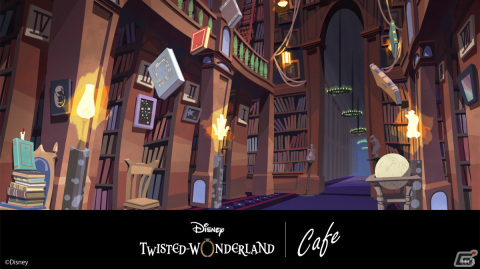 「ディズニー ツイステッドワンダーランド」OH MY CAFEが東京・大阪・名古屋に順次オープン決定！今年のテーマは「図書室」の画像1