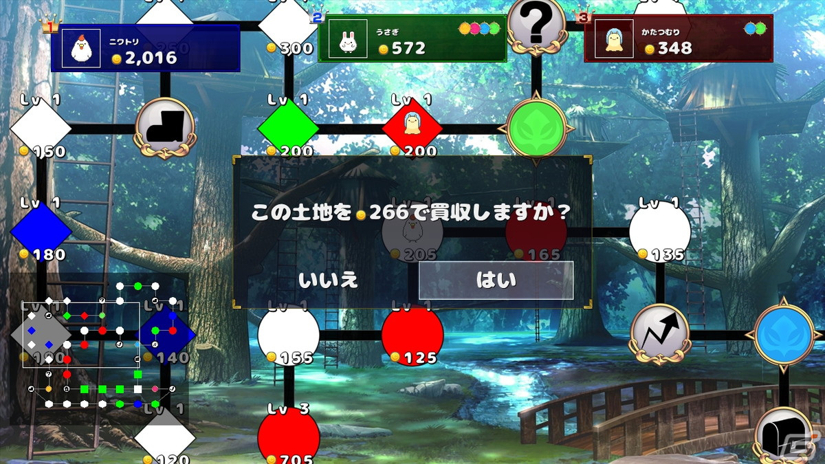 かわいい動物による陣取りシミュレーション「ケモノポリー」がSteamにて配信開始！エリアの独占を目指せの画像7