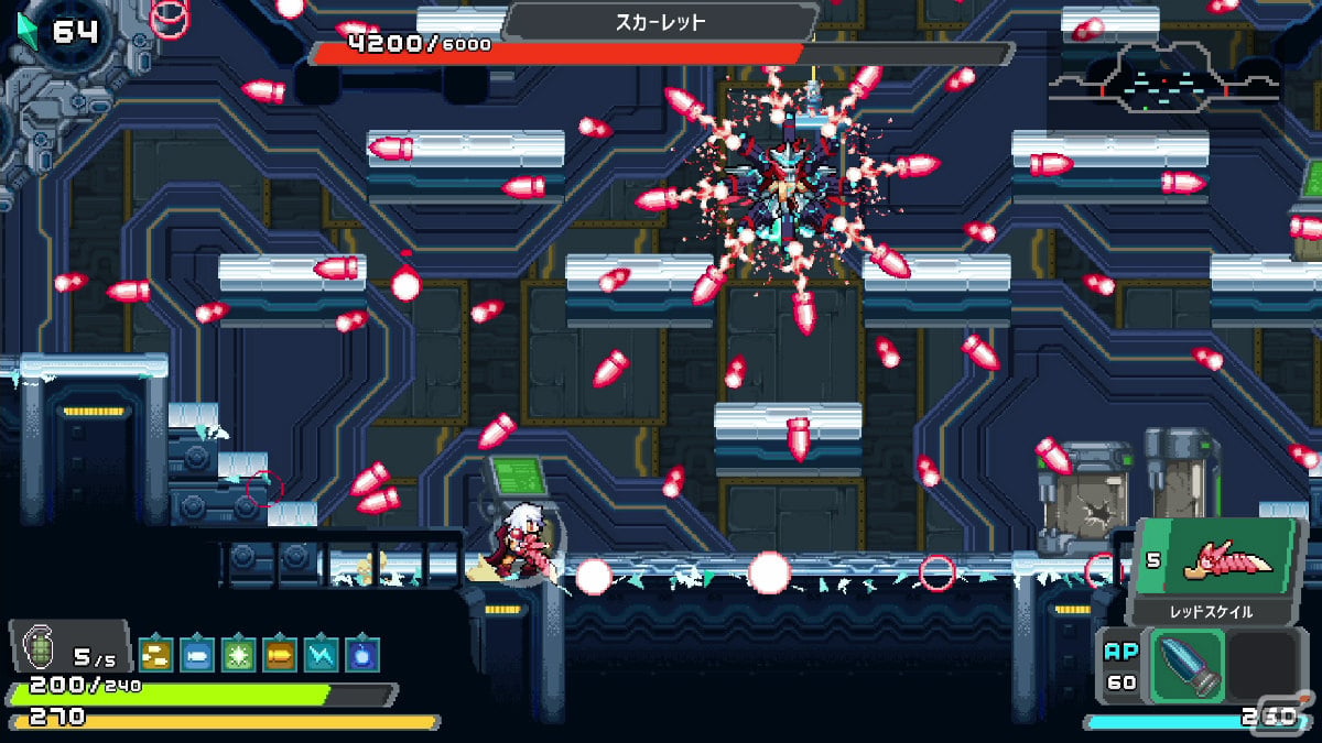 Switch「クリタデル：機械仕掛けの塔」が12月16日に配信！ピクセルアートで描かれるハードコアなローグライクアクションの画像4