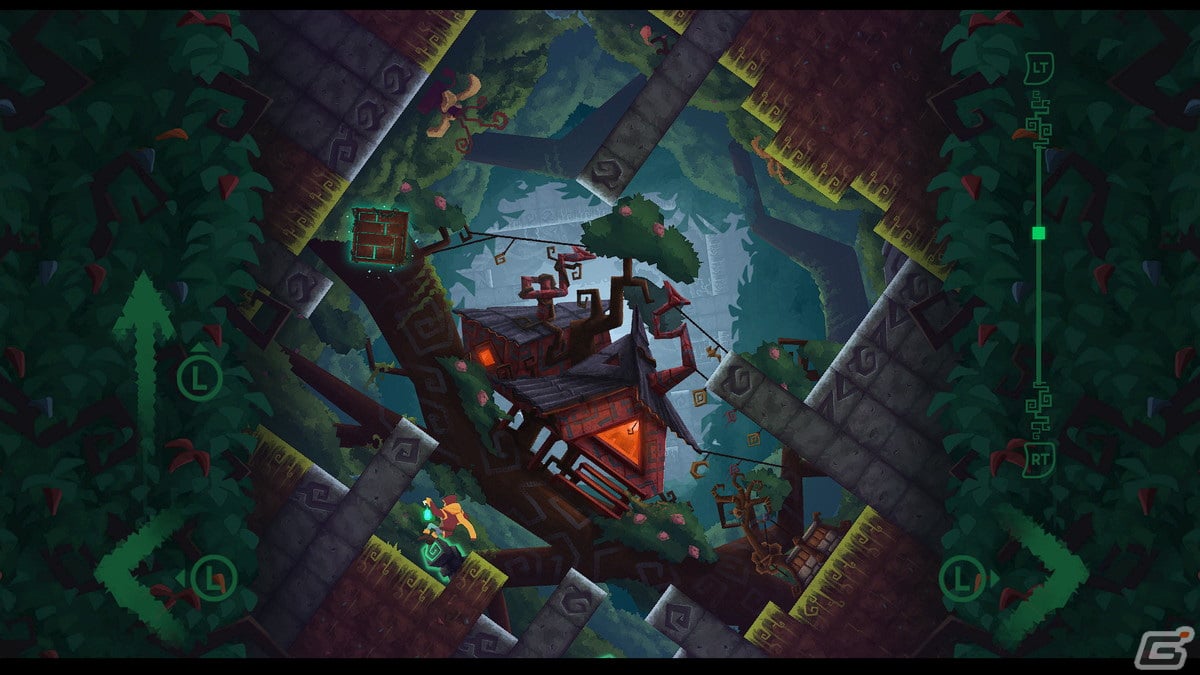 息子を救うために“世界を回転させる”パズルゲーム「テトラゴン」がSwitch向けに発売！の画像4