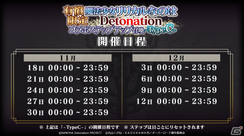 「MASS FOR THE DEAD」で劇場版「魔法少女リリカルなのは Detonation」とのコラボが開催決定！の画像10