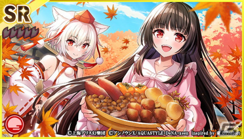 「東方ダンマクカグラ」が500万ダウンロードを突破！「秋 穣子」のミタマカードも初登場の画像6