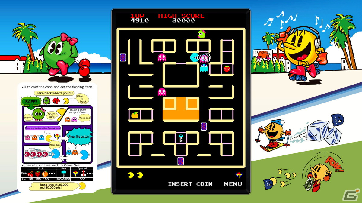PS4/Xbox One/Switch/Steam「PAC-MAN MUSEUM＋」が2022年に発売！「パックマン」シリーズから14作品を収録の画像9