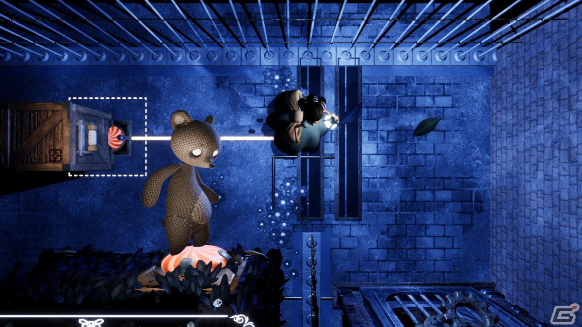 少女とテディベアを操作して謎を解くパズルアクション「Tandem:影の物語」のPS4/Switch版が配信開始！の画像3