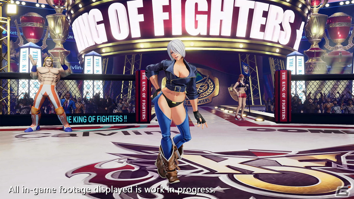 「THE KING OF FIGHTERS XV」複雑な連続技・アンチェインを得意とする「アンヘル」のキャラクタートレーラーが公開！の画像4