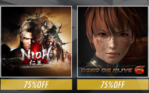 コーエーテクモゲームスの「Black Friday SALE」がSteamで実施！「仁王 Complete Edition」など対象タイトルが最大75％オフに