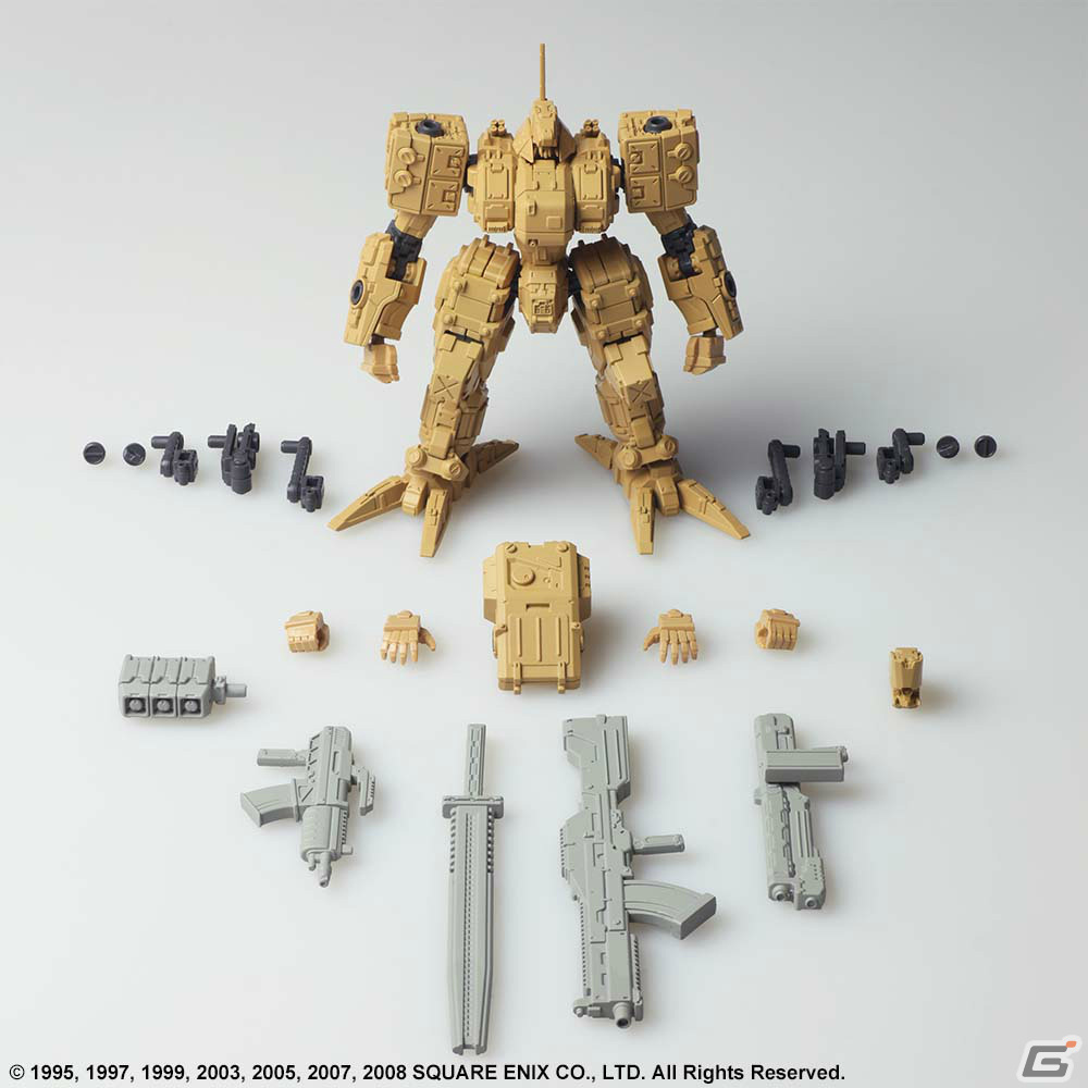 プラスチックモデル組立キット「フロントミッション ストラクチャーアーツ」に90式、ヴィーザフ、ガスト、グリレゼクスが登場！の画像9