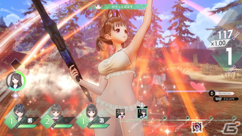 「BLUE REFLECTION TIE/帝」有料DLC第2弾が配信！コスチュームセット みずあびわんわんや新たな施設が追加の画像3