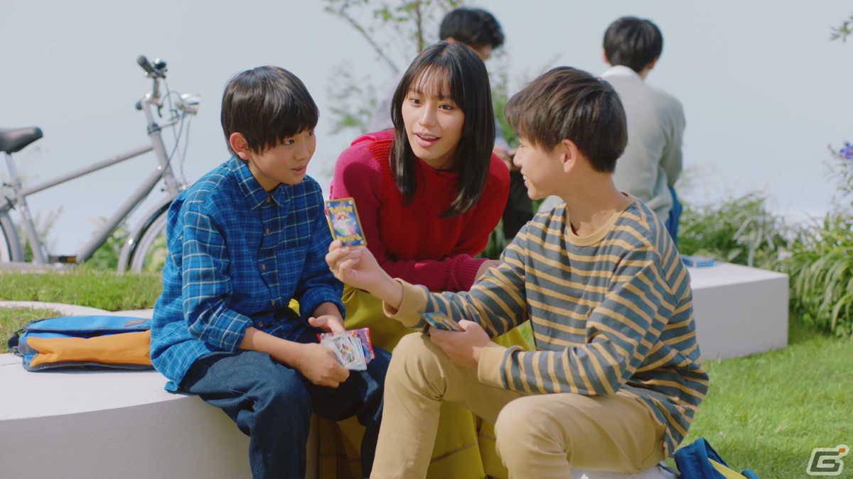 「ポケモンカードゲーム」の新CM「それぞれの出会い」篇に南沙良さんが初出演！初めて出会うポケモンカードは？の画像6