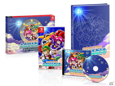 「時計じかけのアクワリオ」が発売！色鮮やかなドット絵が特徴の横スクロールアーケードアクションの画像12