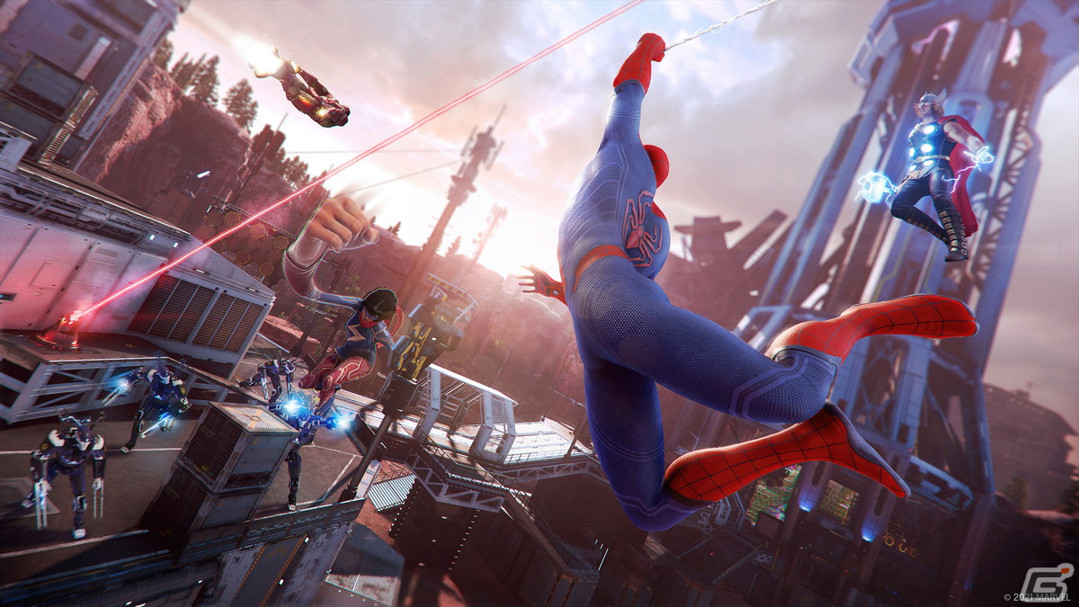 「Marvel's Avengers」にてPS版限定の新ヒーロー「スパイダーマン」が配信開始！クロウに挑む新レイドも追加の画像1