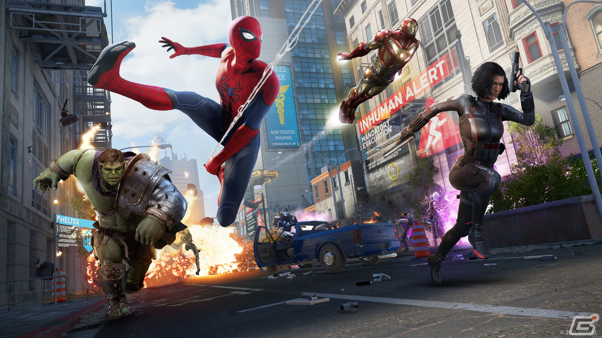 「Marvel's Avengers」にてPS版限定の新ヒーロー「スパイダーマン」が配信開始！クロウに挑む新レイドも追加の画像8