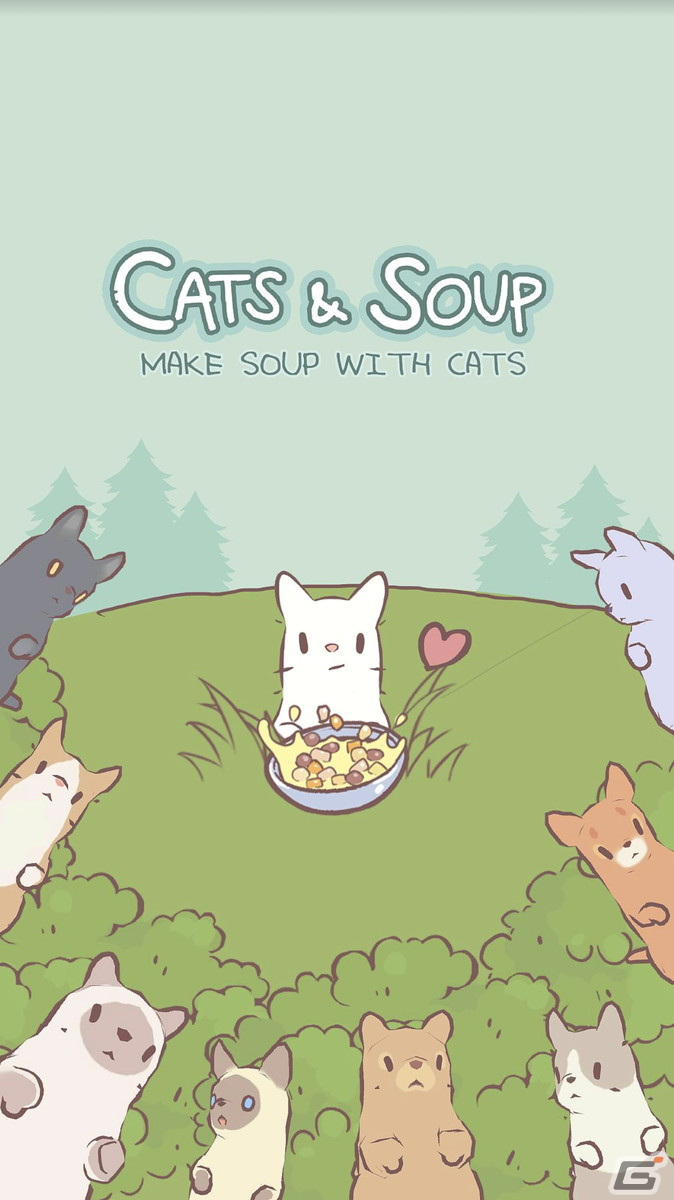 癒し系放置型モバイルゲーム「猫とスープ」が配信開始！配信初日の利用者数は117万人を突破の画像3