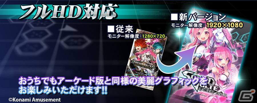 コナステ版「SOUND VOLTEX EXCEED GEAR」が配信開始！利用料金の見直しが行われ月額1,628円（税込）にの画像3