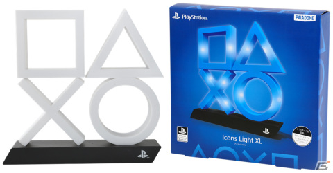 PlayStationオフィシャルライセンスグッズとしてアイコンライトとステッカーセットが12月10日に発売！の画像1