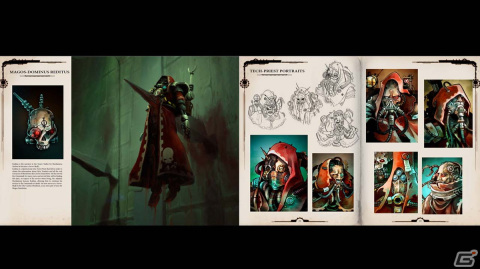 「ウォーハンマー40,000:メカニカス」に収録されるデジタルコンテンツが公開！100ページ以上のアートブックもの画像3