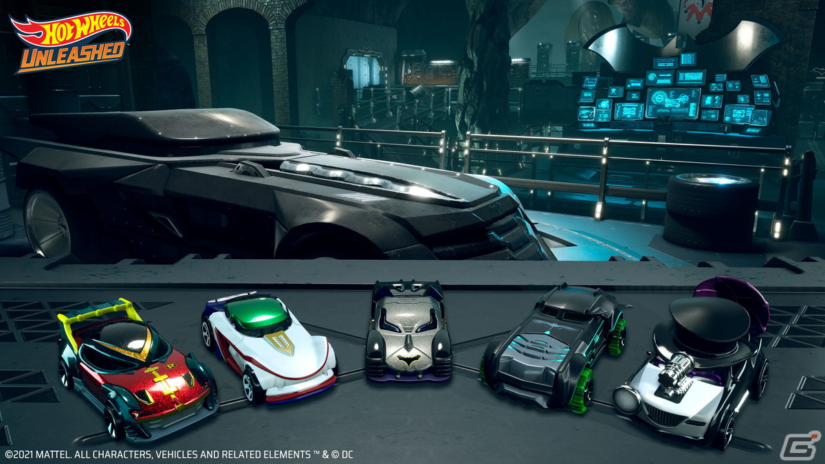 「Hot Wheels Unleashed」で「バットマン」とコラボレーションした拡張パック「Batman Expansion」が配信開始！の画像1