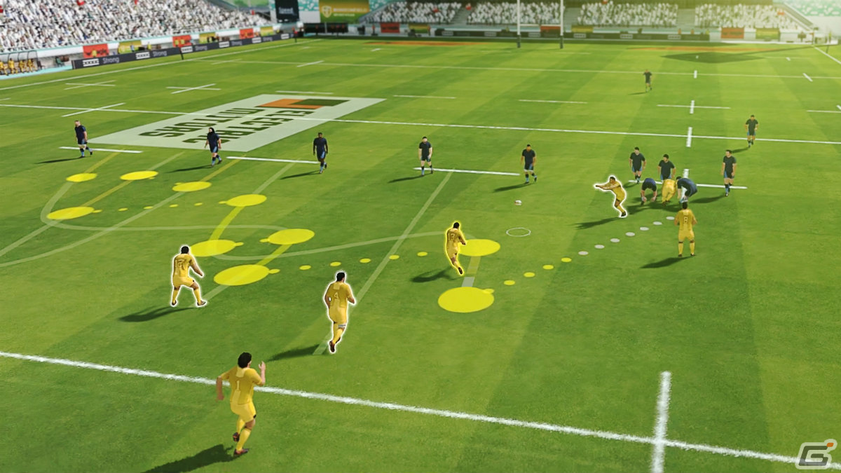 本格ラグビーゲーム「RUGBY22」がPS5/PS4で2022年3月3日に発売！グラフィックの向上に加え選手のAIも進化の画像4