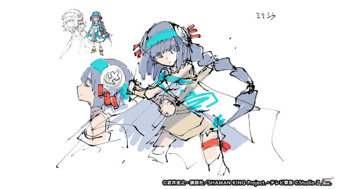 「SHAMAN KING ふんばりクロニクル」原作者・武井宏之先生の原案イラストを含めたゲームオリジナルキャラクター4名が公開！の画像3