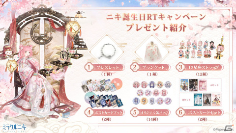 「ミラクルニキ」5周年イベントが実施中！東山奈央さんら声優陣のサイン色紙が当たるキャンペーンも開催の画像10