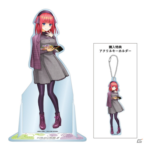 アニメ「五等分の花嫁∬」より約170cmの等身大アクリルスタンドなどのオリジナルグッズが登場！の画像3