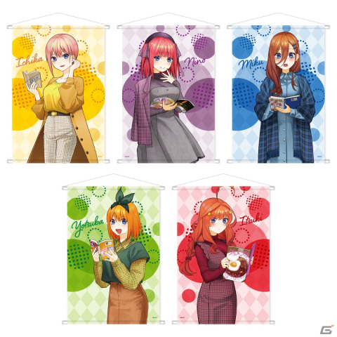 アニメ「五等分の花嫁∬」より約170cmの等身大アクリルスタンドなどのオリジナルグッズが登場！の画像7