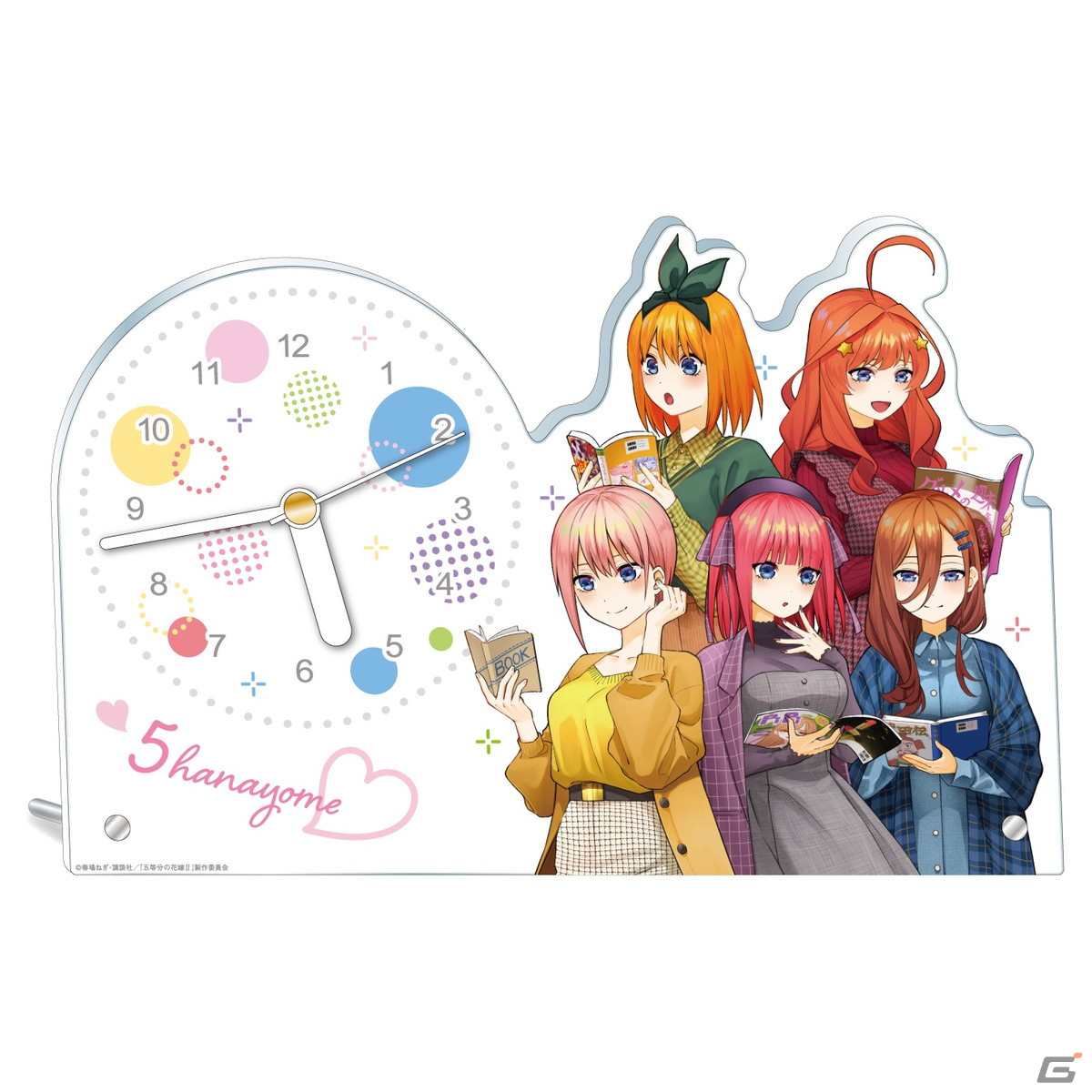 アニメ「五等分の花嫁∬」より約170cmの等身大アクリルスタンドなどの