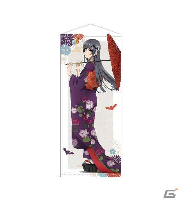 【青ブタ】 非売品キャンパスボード 和風ハロウィンver 青春ブタ野郎はバニーガール先輩の夢を見ない」和風ハロウィンver.の