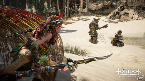 「Horizon Forbidden West」敵の裏を欠く“戦術”を開発スタッフが紹介!PS Blogにて記事が公開の画像1