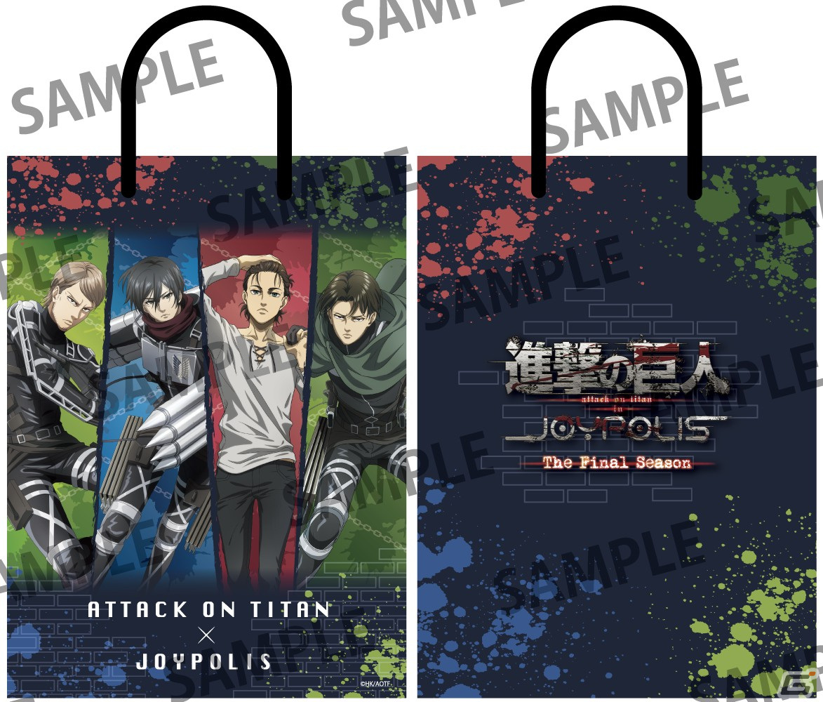 「進撃の巨人×ジョイポリス」コラボイベントのファイナルシーズンが12月21日より開催！の画像19