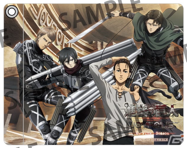「進撃の巨人×ジョイポリス」コラボイベントのファイナルシーズンが12月21日より開催！の画像6