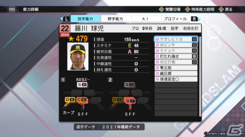 「プロ野球スピリッツ2021 グランドスラム」藤川球児さんと城島健司さんが追加される無料アップデートが12月9日に実施！の画像2