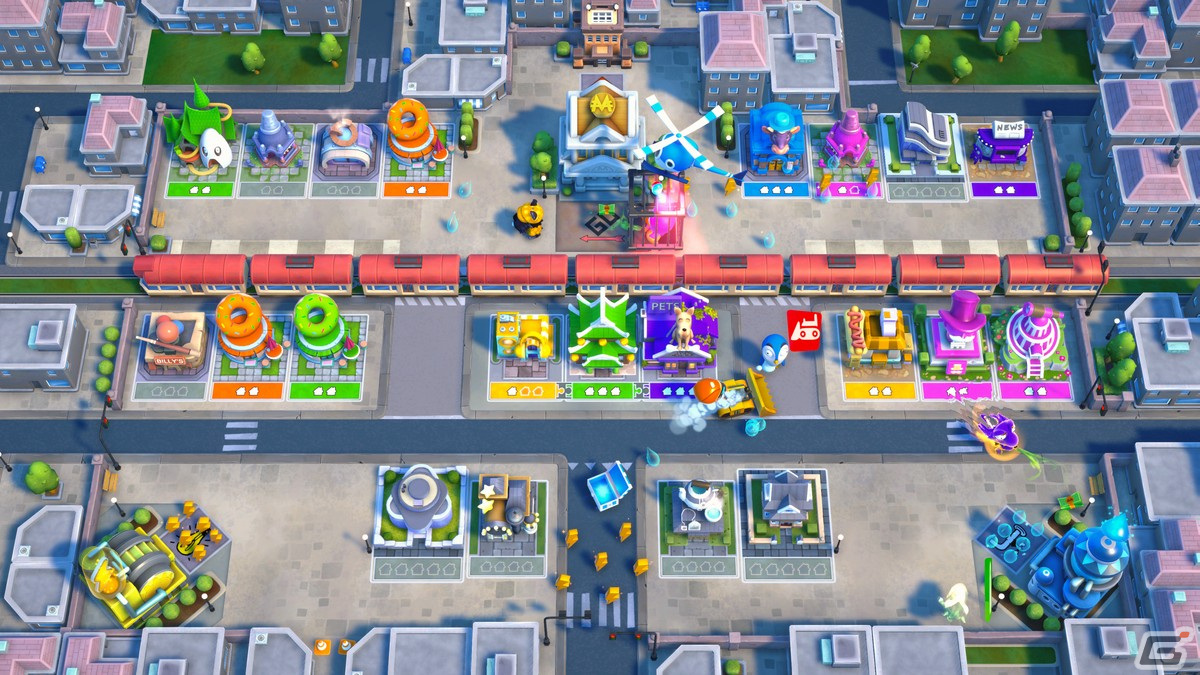 Switch「モノポリー for Nintendo Switch ＋ Monopoly マッドネス」が発売！2つのモノポリーで街の独占を目指そうの画像10