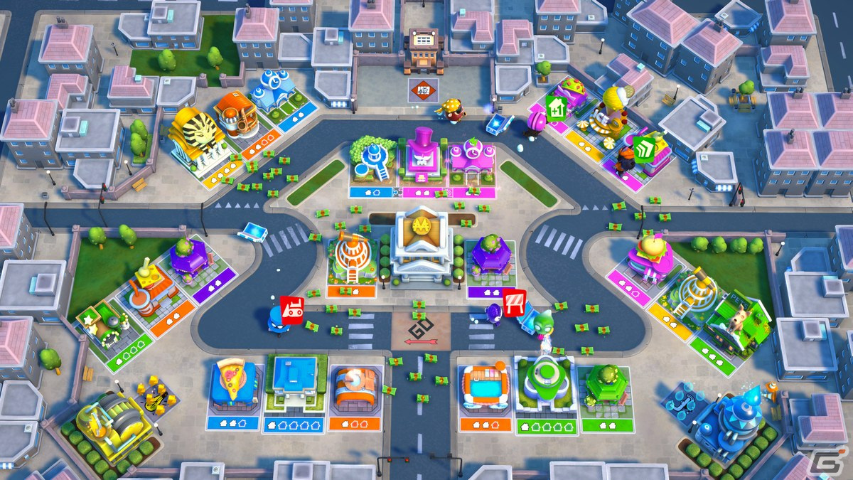 Switch「モノポリー for Nintendo Switch ＋ Monopoly マッドネス」が発売！2つのモノポリーで街の独占を目指そうの画像8