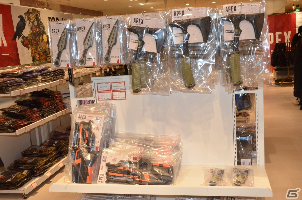 「Apex Legends」の新グッズや会場限定アイテムも！世界観を体験できるフォトスポットも充実のPOP-UP STORE内覧会をレポートの画像22