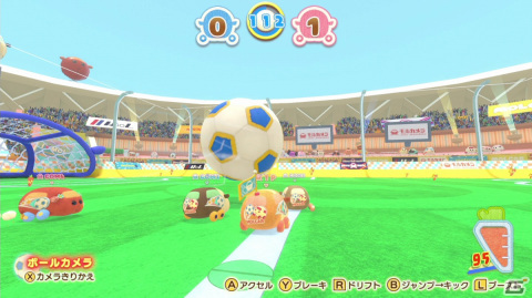 「PUI PUI モルカー Let's！モルカーパーティー！」最大3vs3で対決できる「モルサッカー」など4種のミニゲームを紹介！の画像3