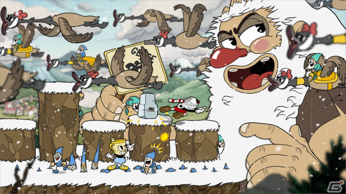 「Cuphead」のDLC「デリシャス・ラスト・コース」は2022年6月30日に配信！新たなボスたちを映したトレーラーも公開の画像4