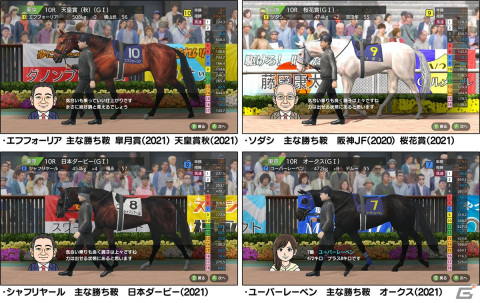 Switch「ダービースタリオン」が12月17日にアップデート！ソダシやエフフォーリアが新たなライバル馬として登場の画像7