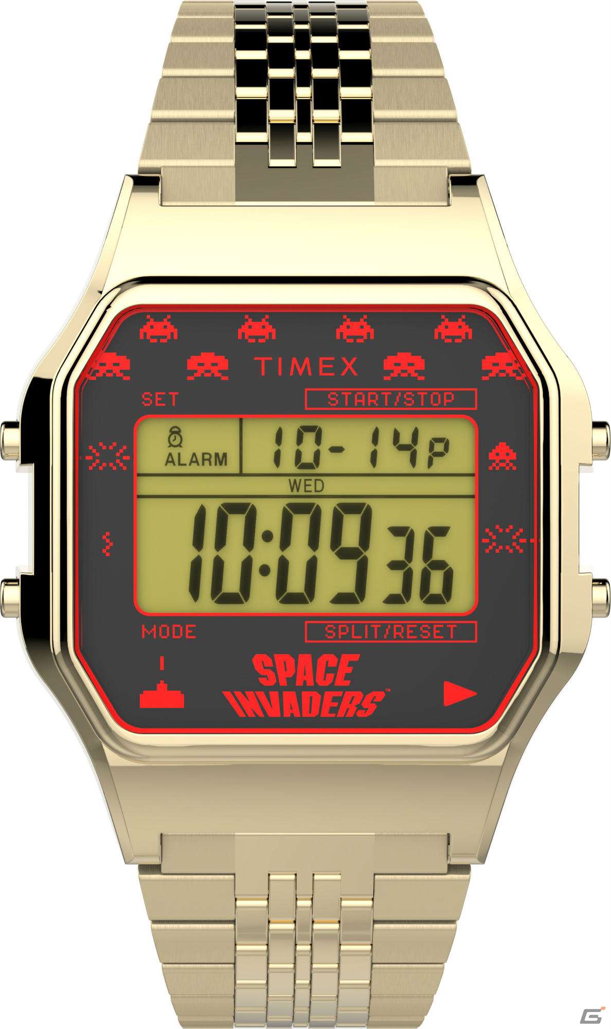 「TIMEX 80」と「スペースインベーダー」のコラボウォッチが2022年1月21日に発売！ゲームサウンドが鳴る機能を搭載の画像2