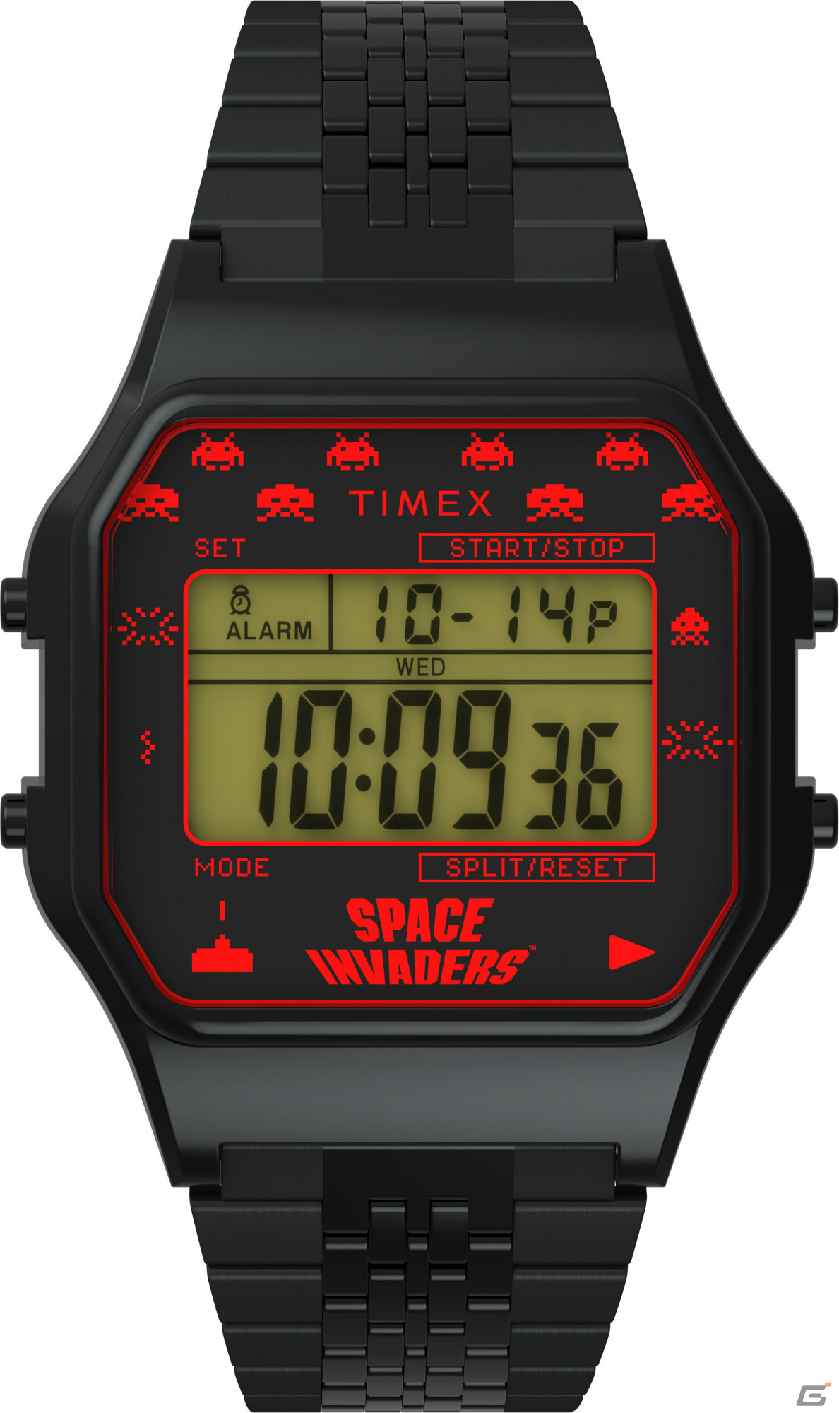 「TIMEX 80」と「スペースインベーダー」のコラボウォッチが2022年1月21日に発売！ゲームサウンドが鳴る機能を搭載の画像4