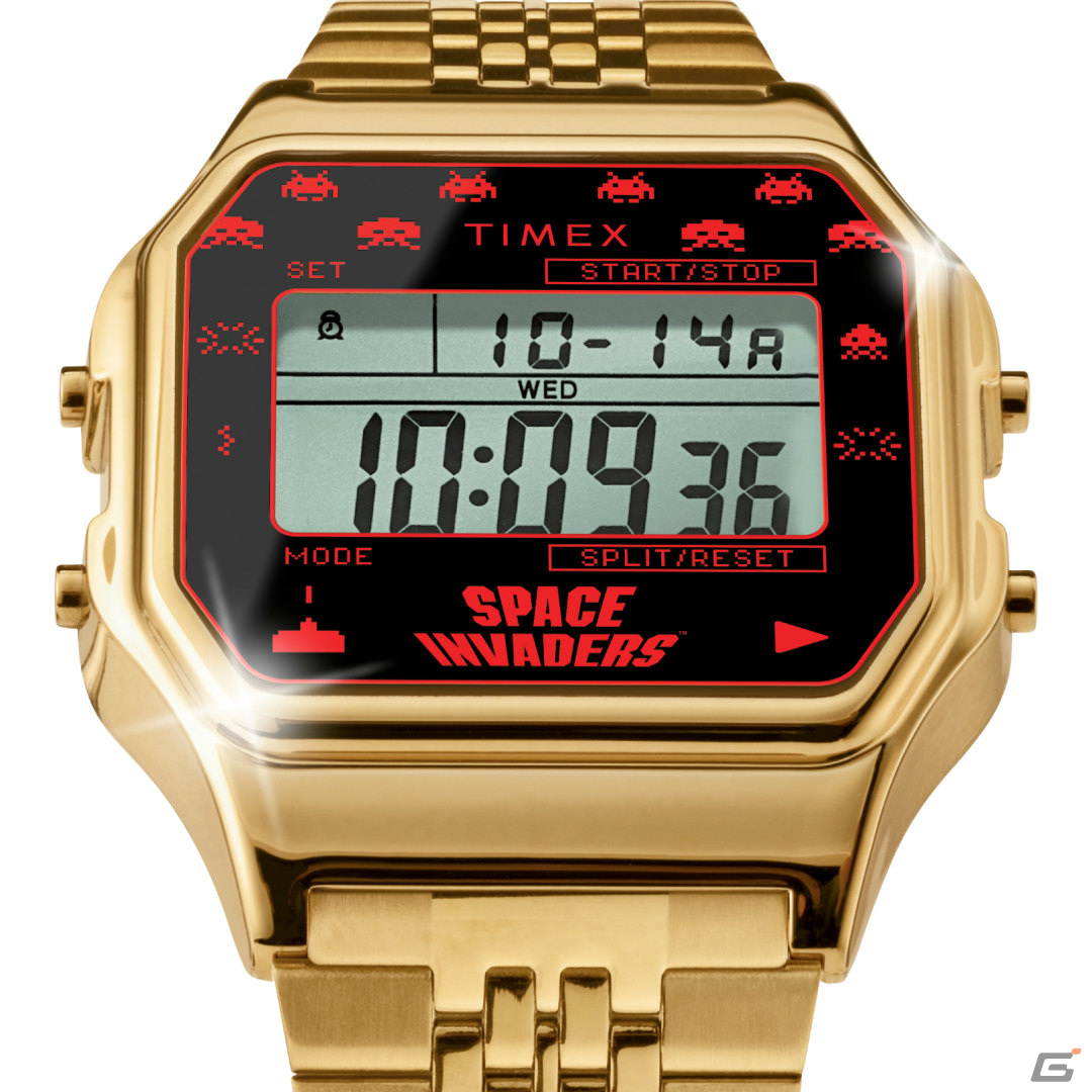 「TIMEX 80」と「スペースインベーダー」のコラボウォッチが2022年1月21日に発売！ゲームサウンドが鳴る機能を搭載の画像5