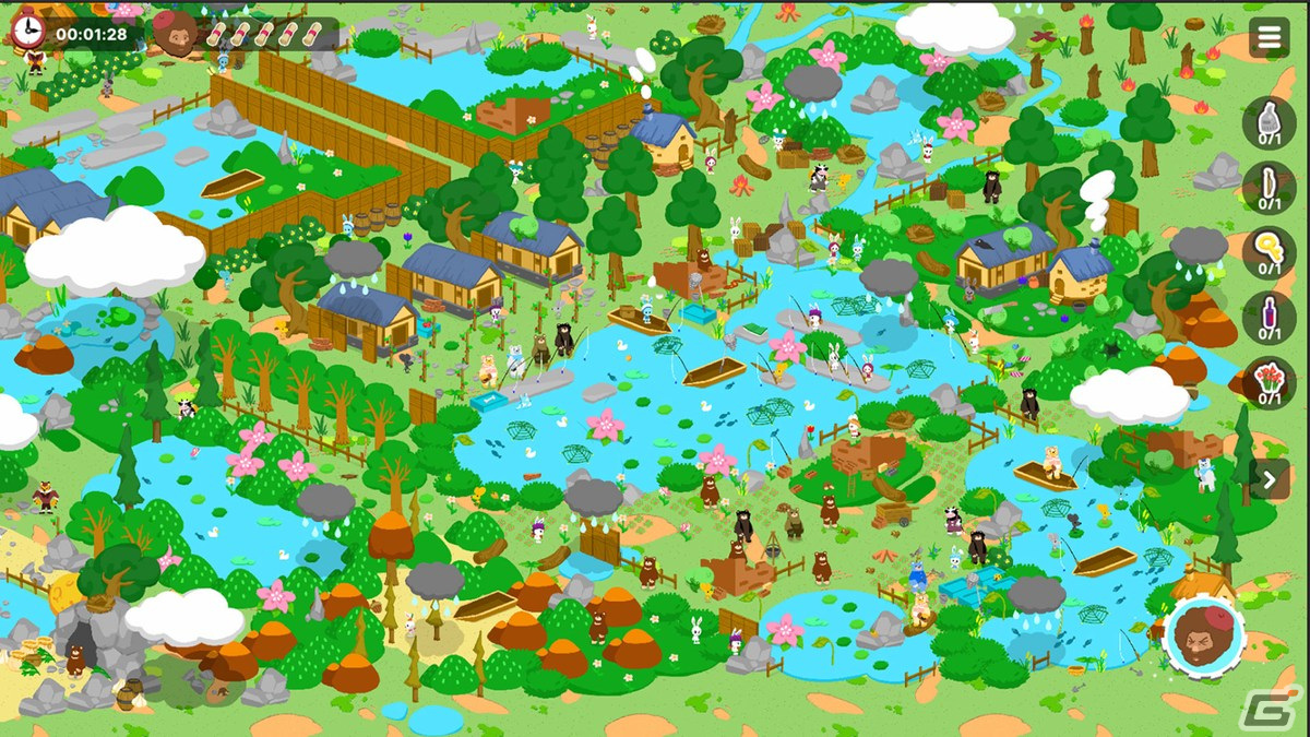 群衆の絵の中からモノや動物に化けたスライムを見つける探しものゲーム「Zoo Seeker」がSteamにて早期アクセス開始！の画像4