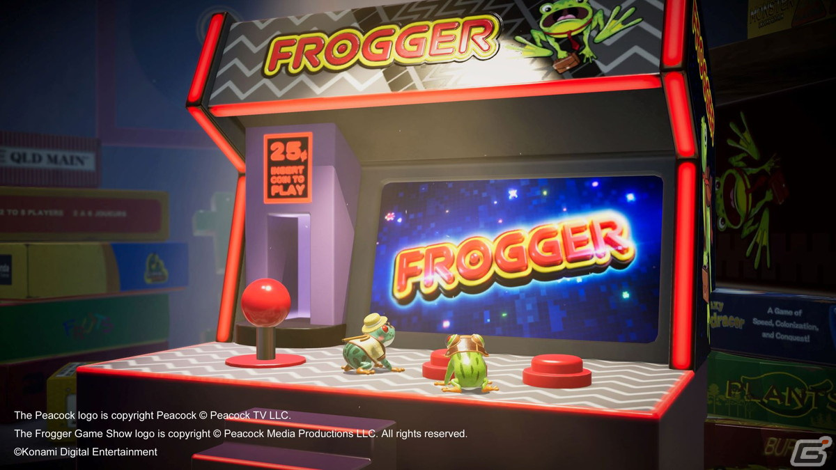 「Frogger in Toy Town」にアメリカのリアルゲーム番組「Frogger Game Show」をモチーフにしたステージが登場