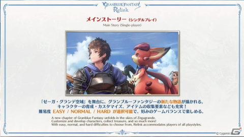 「GRANBLUE FANTASY: Relink」ゲーム映像を使ったPVが初公開！マルチプレイなどのゲーム概要や参戦キャラも発表の画像12