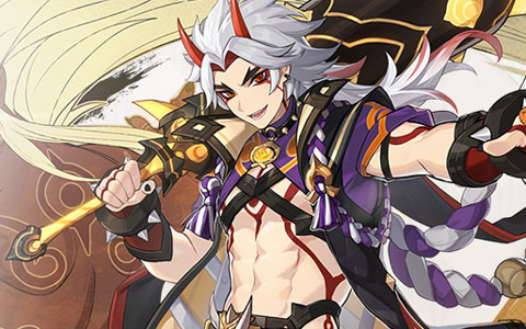「原神」に新★5キャラ「荒瀧一斗（CV：西川貴教）」と新★4キャラ「ゴロー（CV：畠中祐）」が登場！