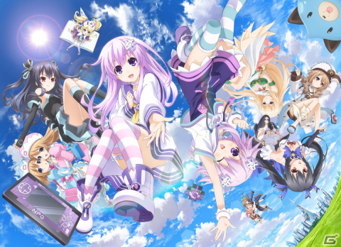 「MiloQ＋」にて「超次元ゲイム ネプテューヌ」新作OVAの独占先行配信が開始！アニメ設定画など初公開の無料コンテンツもの画像1