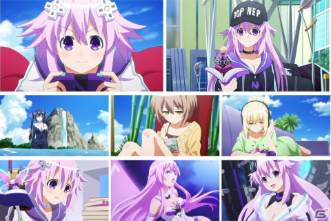 「MiloQ＋」にて「超次元ゲイム ネプテューヌ」新作OVAの独占先行配信が開始！アニメ設定画など初公開の無料コンテンツもの画像2